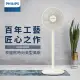 【Philips 飛利浦】12吋 可定時窄邊框時尚美型風扇 7片扇葉設計-檯立兩用(ACR2142SF)