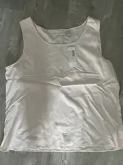 Chicos Pale Pink Tank Top Chicos Size 3 XL Modal Blend Soft Light Weight NWT