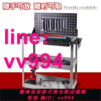 在飛比找樂天市場購物網優惠-移動工具車手推車工具箱多功能車間多層收納架子三層加厚工具推車