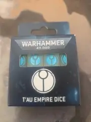 T'au Tau Empire Dice 2023 16 x D6 Warhammer 40k Games Workshop - NIB OOP