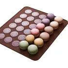 30 / 48 Hole Macarons Silicone Mat Baking Mold Silicone Oven Kit Pastry Baking