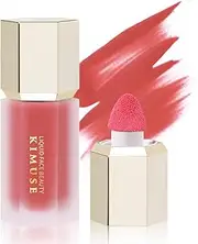 KIMUSE Soft Cream Blush Makeup, Liquid Blush for Cheeks, Weightless, Long Wearing, Smudge Proof, Natural Looking, Dewy Finish, Skin Tint Makeup