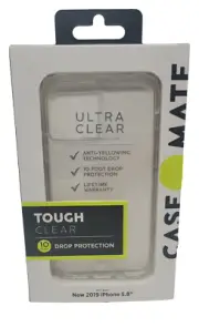 Case-Mate Tough Clear Case for iPhone 11 Pro 5.8", Drop Protection