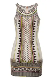 Techno Tribe Mini Dress--MIN-MP3833