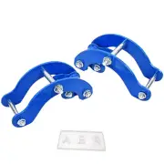 2" Rear Leaf Spring Shackles Lift Kit For Mitsubishi Triton MQ MR 2.4 2015-2023