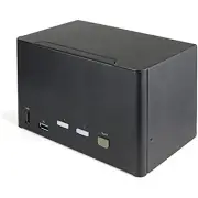 StarTech 2 Port Quad Monitor DisplayPort KVM Switch 4K 60Hz UHD HDR