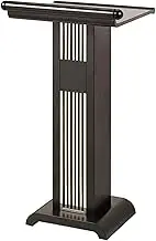 Luxury Lectern All Iron Spray Paint Podium 60x50.5x113.5cm Modern Church Pulpit for Classroom,Church Pulpits,Lectures Speaker