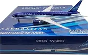 Pre-Built Model Aircraft 1:400 15CM Replica Airplane Collectible Model for Azerbaijan Airlines B777-200LR 4K-AI001 Scale Aircraft Miniature Airplane Model