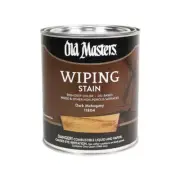 Old Masters SemiTransparent Dark Mahogany Oil-Based Wiping Stain 1qt (Pack of 4)