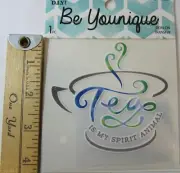 Cousin DIY BE YOUNIQUE Iron On Transfers Tea Snuggle Create Purrrfect Vibe Sleep