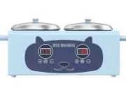 Qiiugirl Double Wax Warmer Professional Wax Pot Wax Machine Digital Display NIB