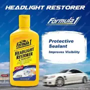 Formula 1 Headlight Restorer & Sealant 237 ml Restores Cloudy Dull Headlights