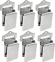 Wallclips Wall Clips for Rug Hanging and Animal Hide Hanging (Pack of 6) Rug Grippers/Rug Clips/Rug Hangers from Wise LINKERS