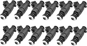 12Pcs Car Fuel Injector 12 Holes 0280156403 Compatible for VW Golf Polo Saveiro Voyage Cross Fox 1.6 032906031R Fuel Nozzle