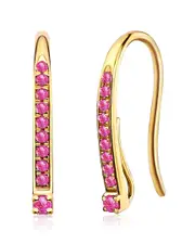 Kai Fine Jewelry 14K 0.18 ct. tw. Sapphire Hook Earrings