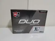 NEW Wilson Staff DUO Soft+ Golf Balls White