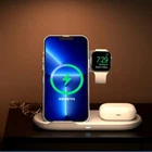 15W 3 in 1 PD Wireless Charger Charging Dock Station for Phone Watch iPhone Pods