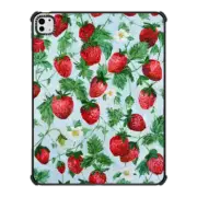 iPad Pro 13-inch (M4) iPad Impact Case Strawberry Garden