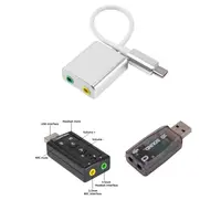 在飛比找蝦皮購物優惠-TYPE-C 、USB 轉麥克風 喇叭 耳機 3.5接孔 台