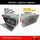 Underbody Pair Tool Box Under Tray Body Aluminium UTE Truck Toolbox 750 250 400