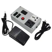 Precision Digital Enlarger Timer Darkroom Photo Equipment With Foot Switch US