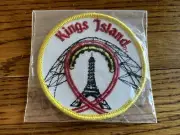Vintage Unused Patch Kings Island Amusement Tower 70s 80s Retro