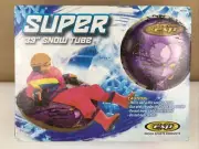 ESP Emsco 39" Super Snow Tube Sled Summer Pool Float Raft New in Package Purple