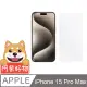 阿柴好物 Apple iPhone 15 Pro Max 非滿版 9H鋼化玻璃貼