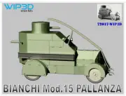 WIP 3D 1/35 Bianchi Mod. 15 Pallanza