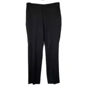 LAUREN RALPH LAUREN Big Boys Flat Front Pants Black Size 20R