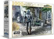 [Harlington] Thomas Kinkade PQ - Star Wars - The Mandalorian A Welcome Sight 1000 Piece Puzzle