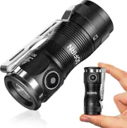 SC13A Torch Rechargeable, 1300 Lumens Small Flashlights with Andril 2 UI, Pocket