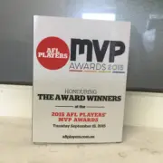 2015 AFL Players' MVP Awards Limited Edition Card Set