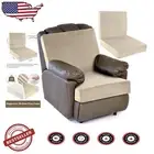 Versatile 4" Medium Firm Seat Cushion & Backrest for Recliners and Office Chairs