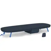 Joseph Joseph Folding Space-Saving, Compact Table-top Ironing Board, Black/Blue