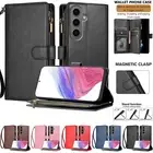 For Samsung galaxy A13 A14 A15 5G A12 leather case with card holder wallet cover