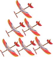 Kisangel 6Pcs Glider Planes Model Educational for Powered for Imagination Coordination Skills Great Present