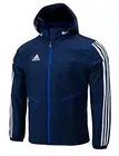 Adidas Men TIRO 19 ALL Weather Windbreak Jacket Running Navy Hood Jackets DT5417