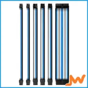 Antec Sleeved Extension PSU Cable Kit V2 - Blue/White/Black