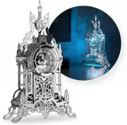 LED 3D Puzzles for Adults 3D Acrylic Puzzle Clock Building Model Home Decor Eleg