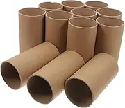 HOODANCOS 30Pcs Cardboard Tubes for Creative DIY Art and Craft Projects for Drawing and Imagination Wood Color