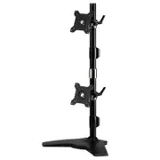 Up to 24" 8kg Dual 2 LCD Desktop Stand Pole Computer Monitor VESA Mount Bracket