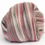 Merino/Silk (70/30) Dyed Jazz Top DHG 100g Wool Roving Spinning Felting Pink