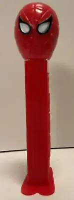 Vintage 1989 Red Spider-Man PEZ Dispenser, Marvel, Made In China
