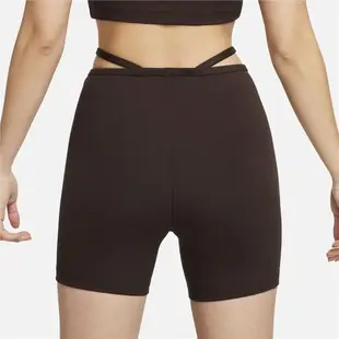 Nike 短褲 NSW Everyday Modern 女款 棕 高腰 單車褲 運動 緊身褲 DV7929-227