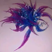 Artificial Plant Blue Purple Leaf For Aquarium