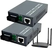 Gigabit Single Mode Converter, Fast Ethernet Speed Gigabit Single Mode Converter, LC Transceiver Module, Fiber Media Converter, High-Performance Networking Solution