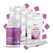 SEROFlora Vaginal Suppositories for Yeast Infection (28ct) & Applicators (28ct)