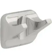 Franklin Brass D2402PC Futura Double Robe Hook, Polished Chrome -2 Pack-