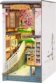 Rolife Sakura Densya Tram DIY 3D Miniature 1/24 Room Box Book Nook Kit (TGB01)